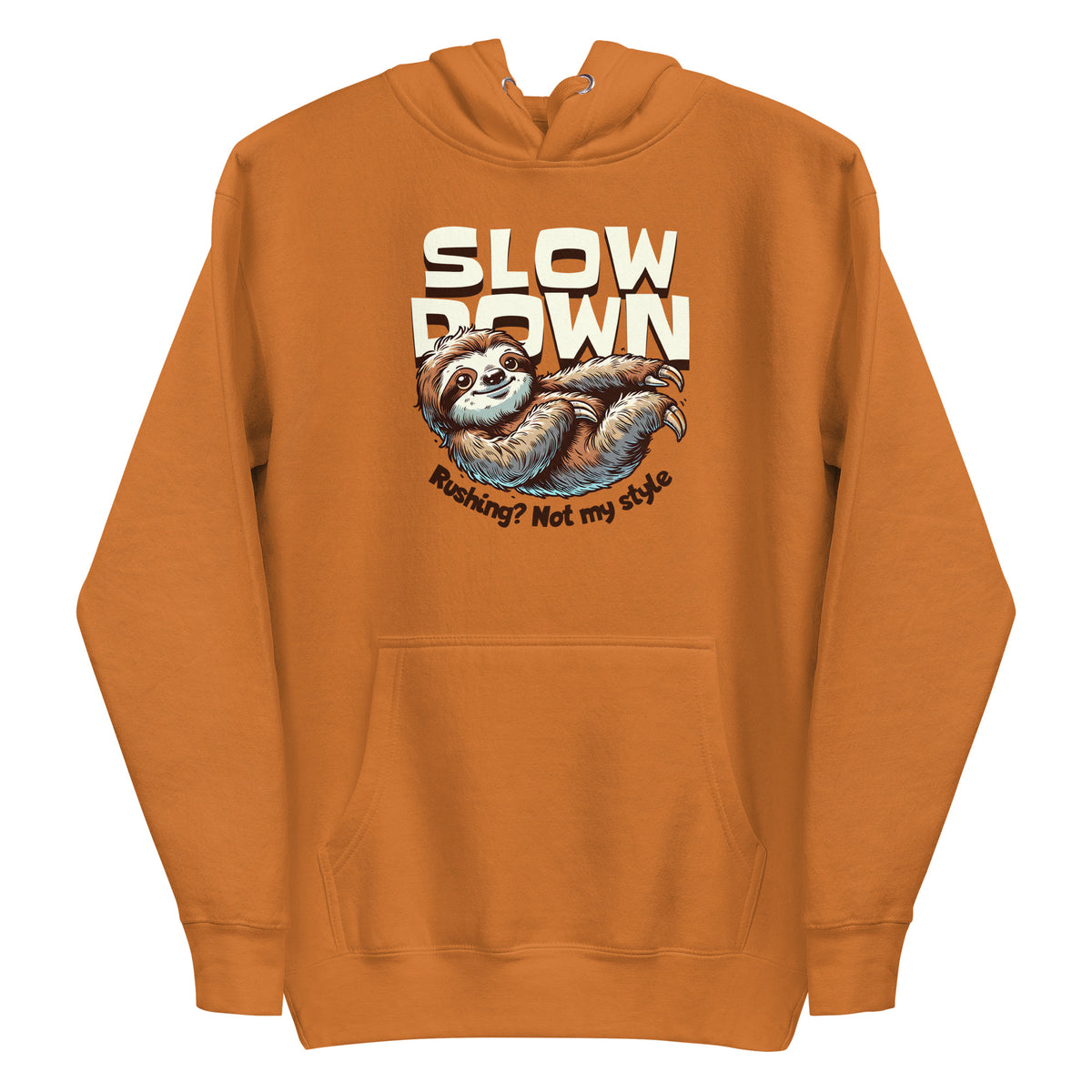 Shop Unique Funny Slow Down Sloth Hoodie for Casual Wear—a cozy, humorous layer designed for relaxed weekends, errands, and everyday comfort. Embrace laid-back style with a Funny Slow Down Sloth Hoodie for Casual Wear, featuring a playful design and cozy comfort for everyday outings. Add humor to your wardrobe with a Funny Slow Down Sloth Hoodie for Casual Wear, perfect for lounging, casual plans, and gifting sloth fans.