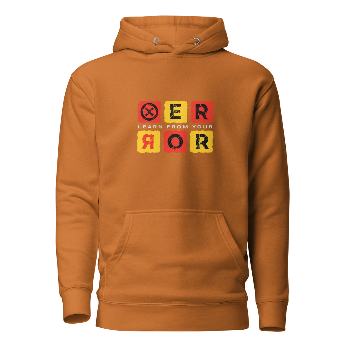 Make a statement in the Bold Grunge Lettering Learn From Your Error Hoodie Casual Wear—an ultra-comfy graphic layer with rebellious everyday style. Buy the Bold Grunge Lettering Learn From Your Error Hoodie for a gritty graphic look, soft warmth, and a motivational message. Shop the Bold Grunge Lettering Learn From Your Error Hoodie, featuring an edgy statement design, cozy comfort, and standout streetwear style.