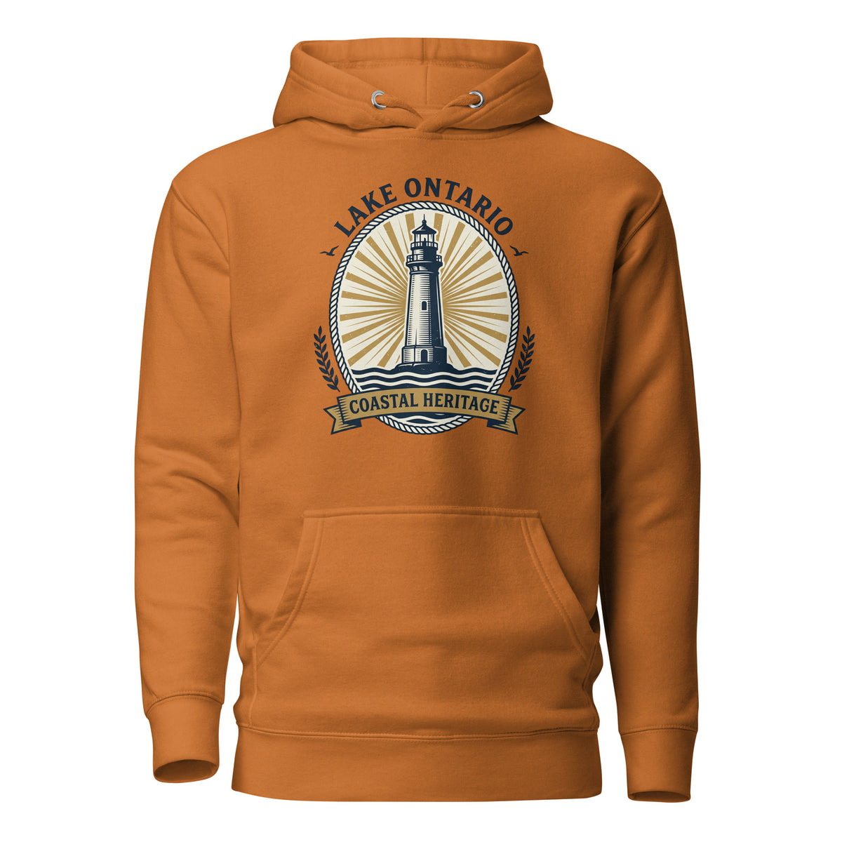 Lake Ontario Coastal Heritage Lighthouse Hoodie Casual Wear Shop the Lake Ontario Coastal Heritage Lighthouse Hoodie for comfortable everyday warmth and a timeless design inspired by Great Lakes history. Celebrate shoreline history with the Lake Ontario Coastal Heritage Lighthouse Hoodie, a cozy layer for maritime enthusiasts and coastal explorers. Buy Lake Ontario Coastal Heritage Lighthouse Hoodie, blending soft comfort with a classic tribute to Ontario's iconic waterfront.