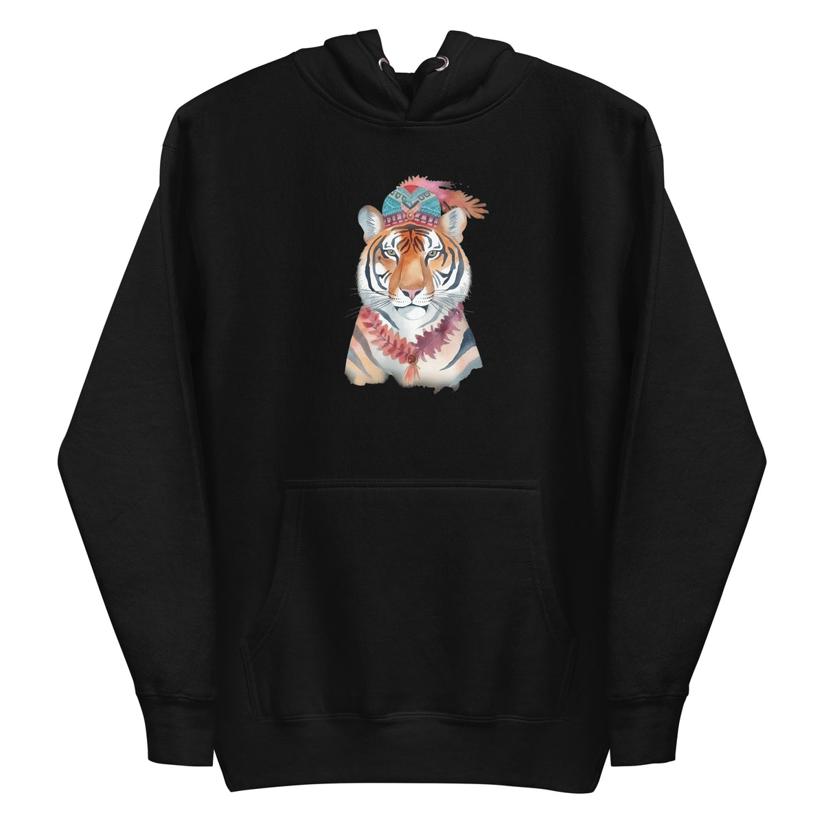 Shop Unique Bold Colorful Watercolor Bohemian Tiger Hoodie Casual Wear for a striking, comfortable layer that brightens everyday outfits. Express your wild side in Bold Colorful Watercolor Bohemian Tiger Hoodie Casual Wear, an eye-catching choice for relaxed style. Buy the Bold Colorful Watercolor Bohemian Tiger Hoodie Casual Wear, blending vivid art, cozy comfort, and free-spirited style.