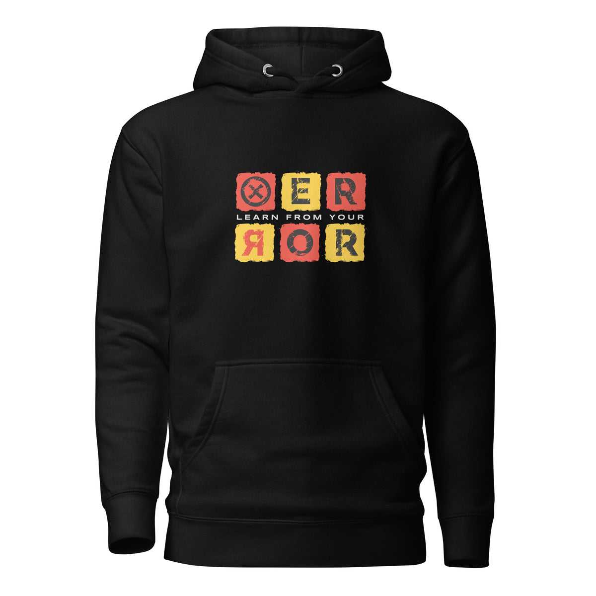 Make a statement in the Bold Grunge Lettering Learn From Your Error Hoodie Casual Wear—an ultra-comfy graphic layer with rebellious everyday style. Buy the Bold Grunge Lettering Learn From Your Error Hoodie for a gritty graphic look, soft warmth, and a motivational message. Shop the Bold Grunge Lettering Learn From Your Error Hoodie, featuring an edgy statement design, cozy comfort, and standout streetwear style.