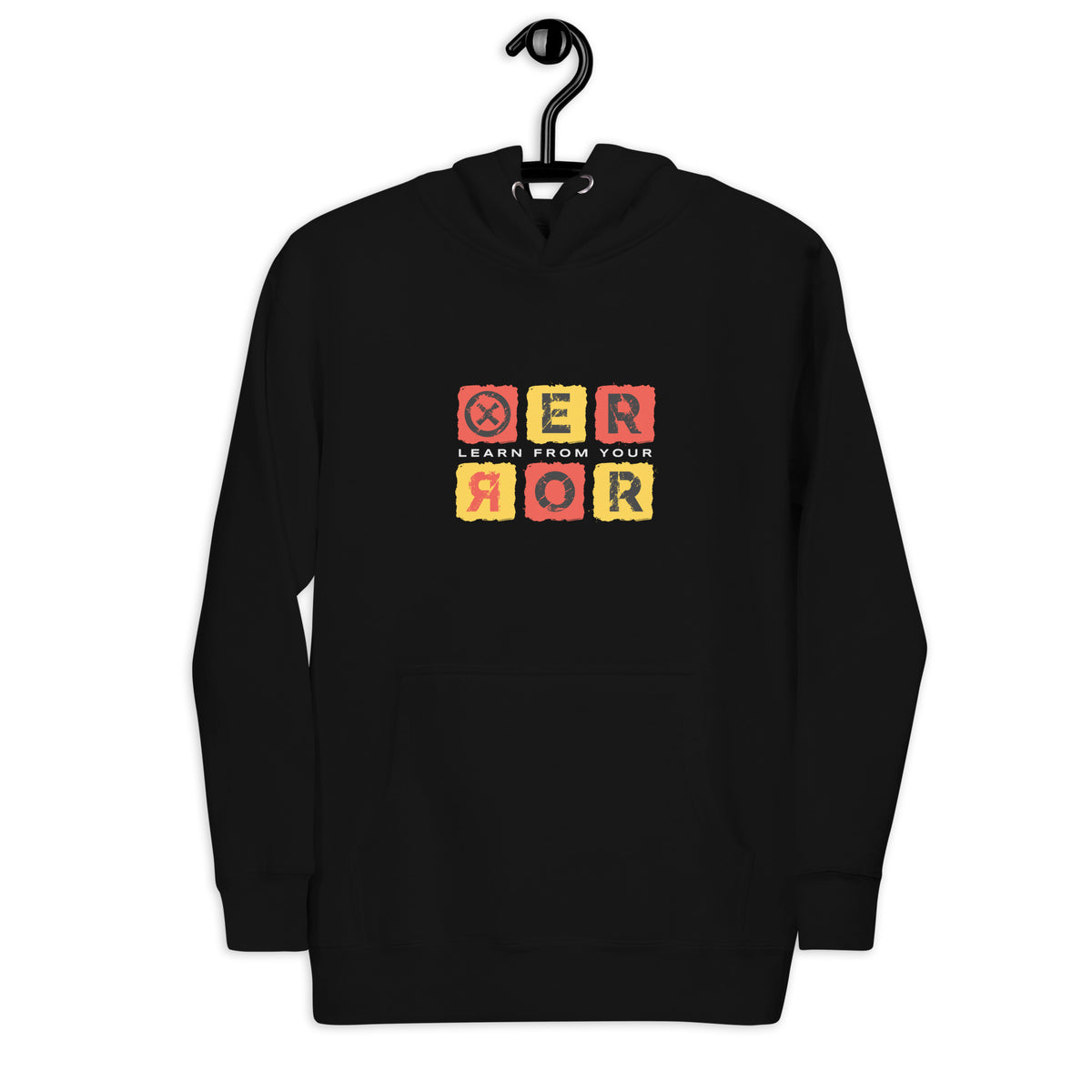 Make a statement in the Bold Grunge Lettering Learn From Your Error Hoodie Casual Wear—an ultra-comfy graphic layer with rebellious everyday style. Buy the Bold Grunge Lettering Learn From Your Error Hoodie for a gritty graphic look, soft warmth, and a motivational message. Shop the Bold Grunge Lettering Learn From Your Error Hoodie, featuring an edgy statement design, cozy comfort, and standout streetwear style.