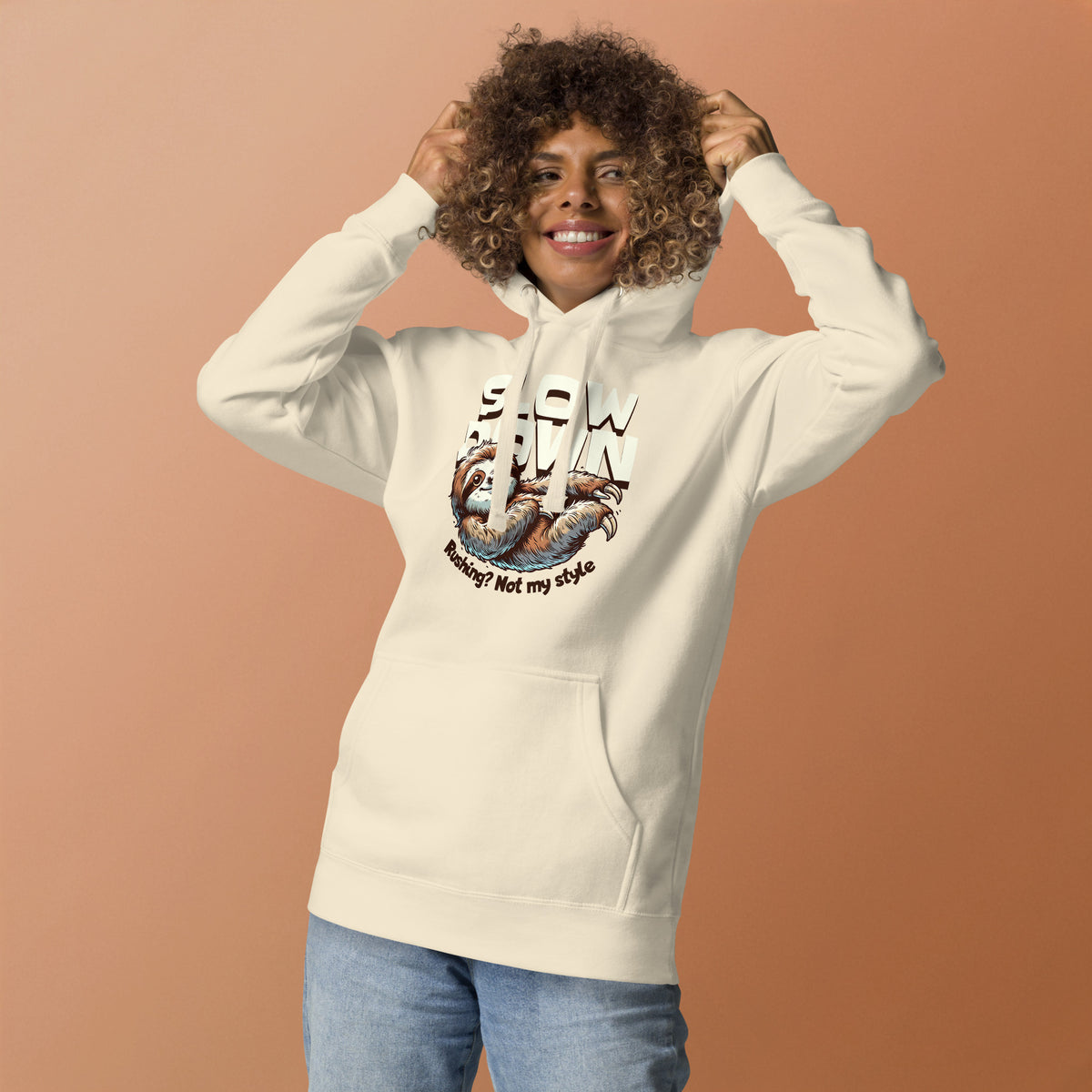 Shop Unique Funny Slow Down Sloth Hoodie for Casual Wear—a cozy, humorous layer designed for relaxed weekends, errands, and everyday comfort. Embrace laid-back style with a Funny Slow Down Sloth Hoodie for Casual Wear, featuring a playful design and cozy comfort for everyday outings. Add humor to your wardrobe with a Funny Slow Down Sloth Hoodie for Casual Wear, perfect for lounging, casual plans, and gifting sloth fans.