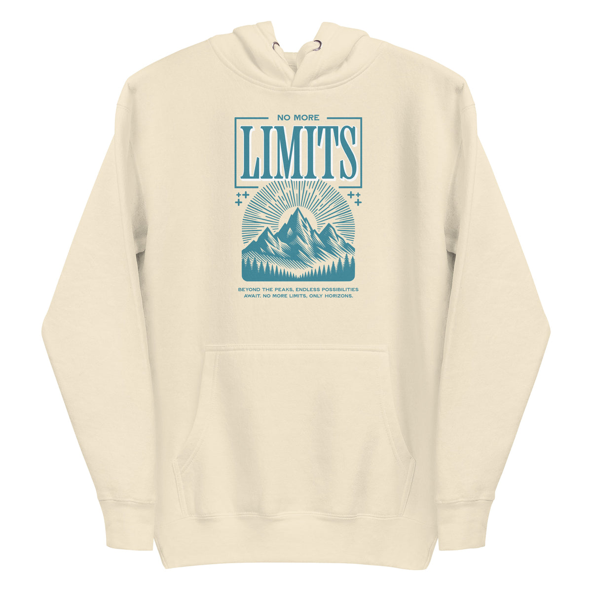 Shop unique No More Limits Mountains Outdoor Graphic Hoodie Casual Wear for a bold mountain look, comfortable warmth, and go-anywhere wear. Stay warm in the No More Limits Mountains Outdoor Graphic Hoodie—an easygoing essential for hikes, campfires, and casual weekends. Buy the No More Limits Mountains Outdoor Graphic Hoodie, built for cozy layers, trail days, and everyday adventure-inspired style.