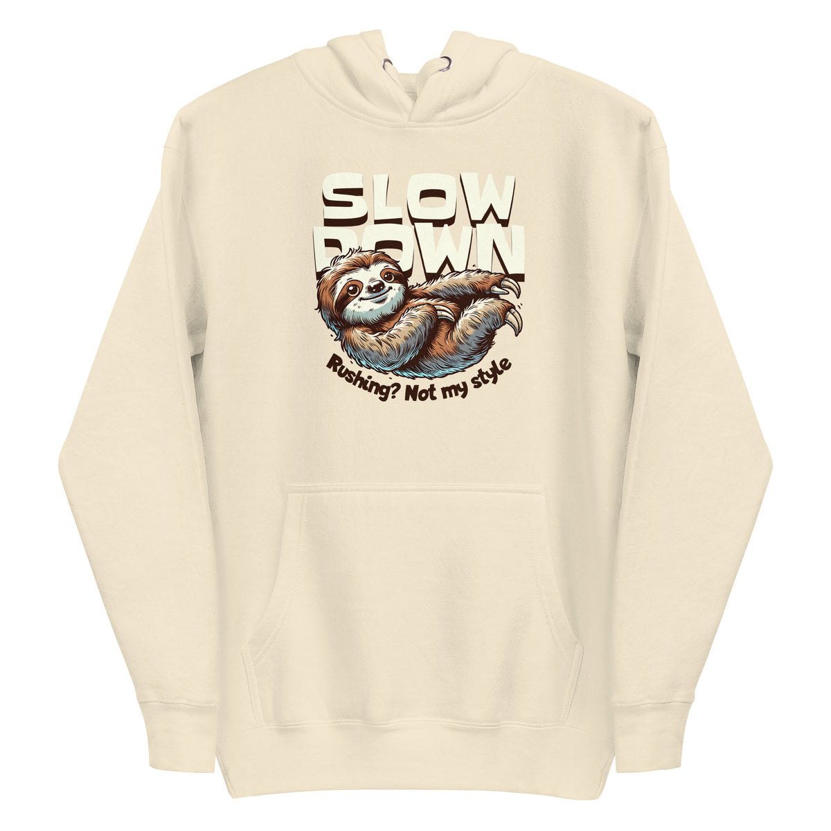 Shop Unique Funny Slow Down Sloth Hoodie for Casual Wear—a cozy, humorous layer designed for relaxed weekends, errands, and everyday comfort. Embrace laid-back style with a Funny Slow Down Sloth Hoodie for Casual Wear, featuring a playful design and cozy comfort for everyday outings. Add humor to your wardrobe with a Funny Slow Down Sloth Hoodie for Casual Wear, perfect for lounging, casual plans, and gifting sloth fans.