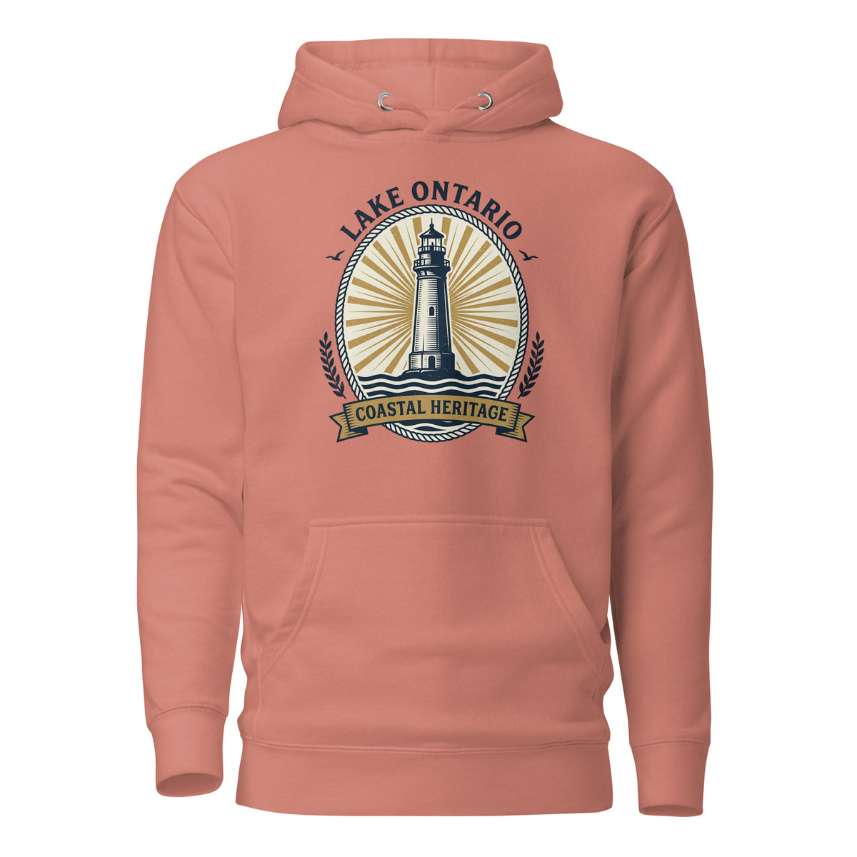 Lake Ontario Coastal Heritage Lighthouse Hoodie Casual Wear Shop the Lake Ontario Coastal Heritage Lighthouse Hoodie for comfortable everyday warmth and a timeless design inspired by Great Lakes history. Celebrate shoreline history with the Lake Ontario Coastal Heritage Lighthouse Hoodie, a cozy layer for maritime enthusiasts and coastal explorers. Buy Lake Ontario Coastal Heritage Lighthouse Hoodie, blending soft comfort with a classic tribute to Ontario's iconic waterfront.