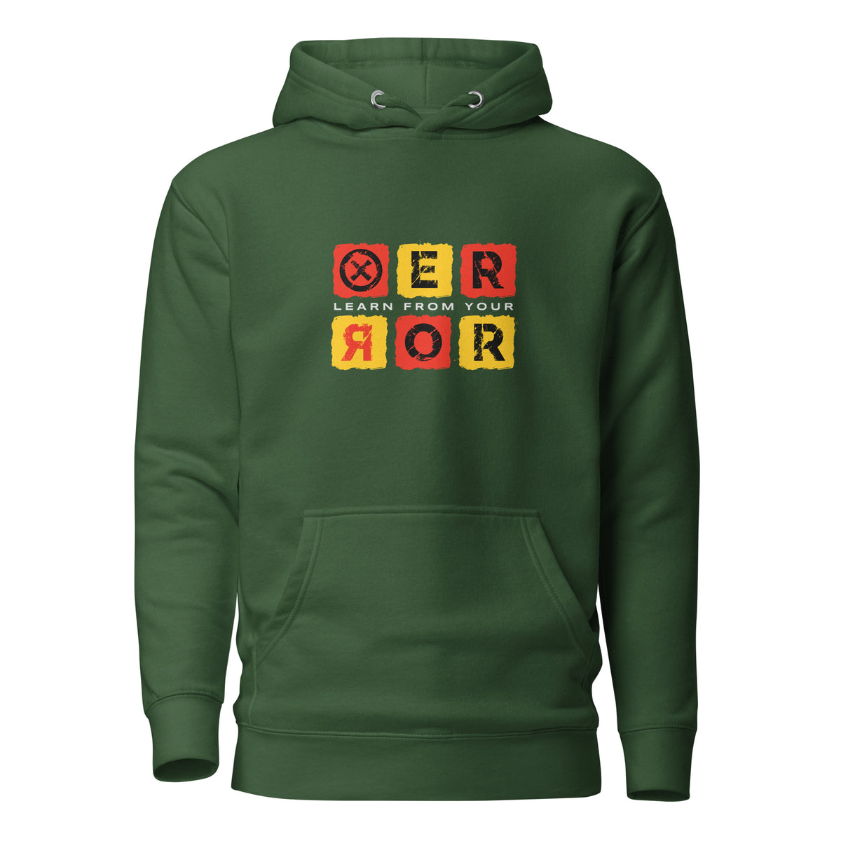 Make a statement in the Bold Grunge Lettering Learn From Your Error Hoodie Casual Wear—an ultra-comfy graphic layer with rebellious everyday style. Buy the Bold Grunge Lettering Learn From Your Error Hoodie for a gritty graphic look, soft warmth, and a motivational message. Shop the Bold Grunge Lettering Learn From Your Error Hoodie, featuring an edgy statement design, cozy comfort, and standout streetwear style.