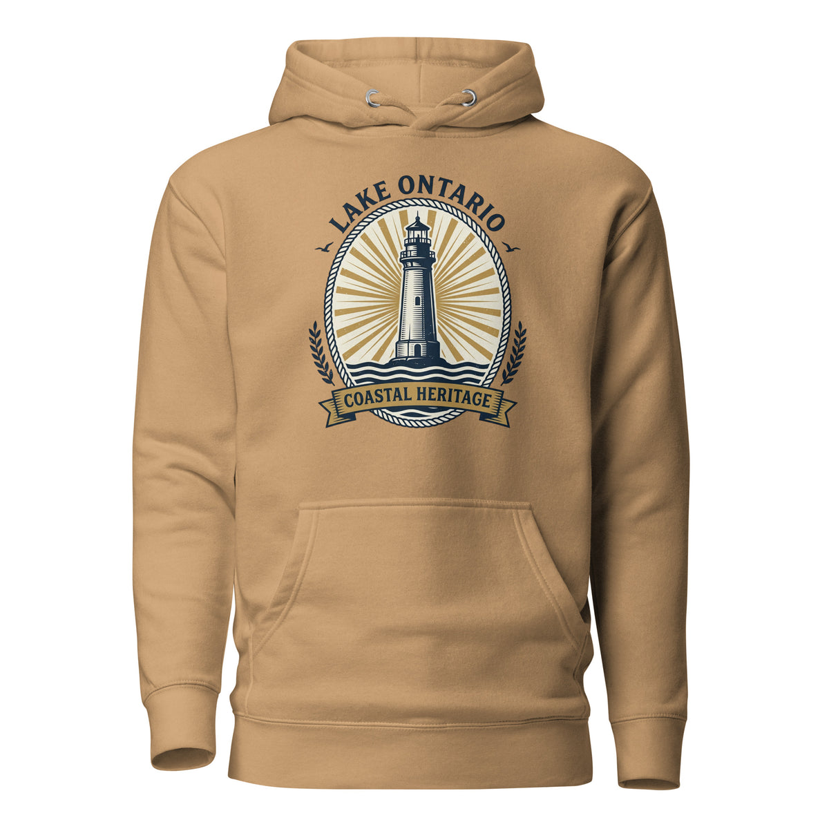 Lake Ontario Coastal Heritage Lighthouse Hoodie Casual Wear Shop the Lake Ontario Coastal Heritage Lighthouse Hoodie for comfortable everyday warmth and a timeless design inspired by Great Lakes history. Celebrate shoreline history with the Lake Ontario Coastal Heritage Lighthouse Hoodie, a cozy layer for maritime enthusiasts and coastal explorers. Buy Lake Ontario Coastal Heritage Lighthouse Hoodie, blending soft comfort with a classic tribute to Ontario's iconic waterfront.
