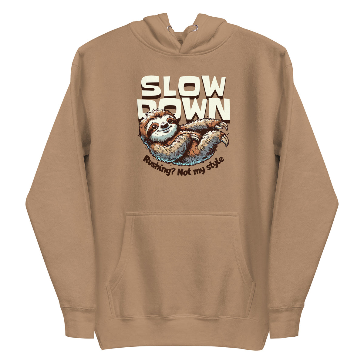 Shop Unique Funny Slow Down Sloth Hoodie for Casual Wear—a cozy, humorous layer designed for relaxed weekends, errands, and everyday comfort. Embrace laid-back style with a Funny Slow Down Sloth Hoodie for Casual Wear, featuring a playful design and cozy comfort for everyday outings. Add humor to your wardrobe with a Funny Slow Down Sloth Hoodie for Casual Wear, perfect for lounging, casual plans, and gifting sloth fans.