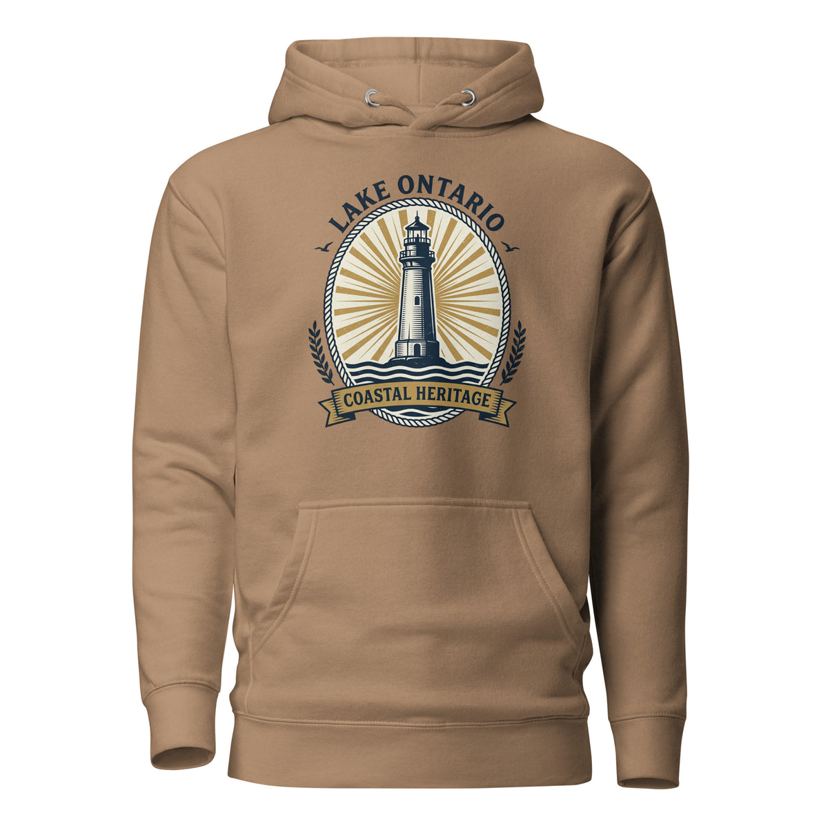 Lake Ontario Coastal Heritage Lighthouse Hoodie Casual Wear Shop the Lake Ontario Coastal Heritage Lighthouse Hoodie for comfortable everyday warmth and a timeless design inspired by Great Lakes history. Celebrate shoreline history with the Lake Ontario Coastal Heritage Lighthouse Hoodie, a cozy layer for maritime enthusiasts and coastal explorers. Buy Lake Ontario Coastal Heritage Lighthouse Hoodie, blending soft comfort with a classic tribute to Ontario's iconic waterfront.