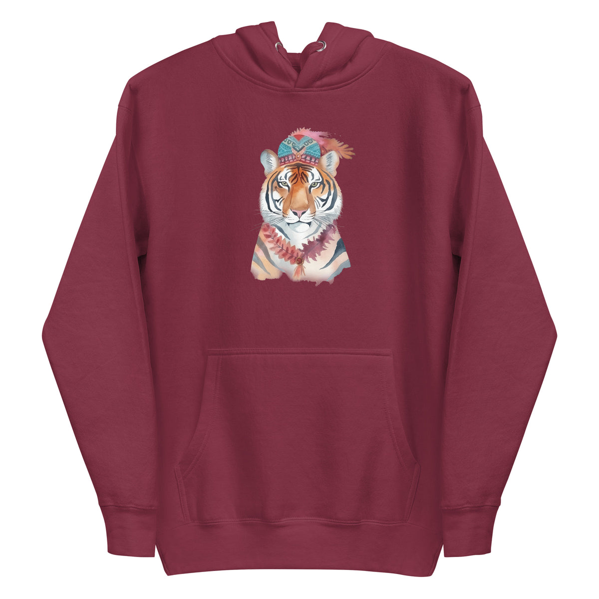 Shop Unique Bold Colorful Watercolor Bohemian Tiger Hoodie Casual Wear for a striking, comfortable layer that brightens everyday outfits. Express your wild side in Bold Colorful Watercolor Bohemian Tiger Hoodie Casual Wear, an eye-catching choice for relaxed style. Buy the Bold Colorful Watercolor Bohemian Tiger Hoodie Casual Wear, blending vivid art, cozy comfort, and free-spirited style.
