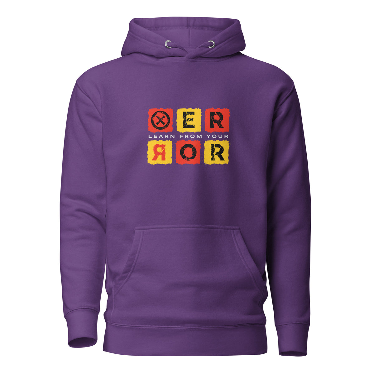 Make a statement in the Bold Grunge Lettering Learn From Your Error Hoodie Casual Wear—an ultra-comfy graphic layer with rebellious everyday style. Buy the Bold Grunge Lettering Learn From Your Error Hoodie for a gritty graphic look, soft warmth, and a motivational message. Shop the Bold Grunge Lettering Learn From Your Error Hoodie, featuring an edgy statement design, cozy comfort, and standout streetwear style.
