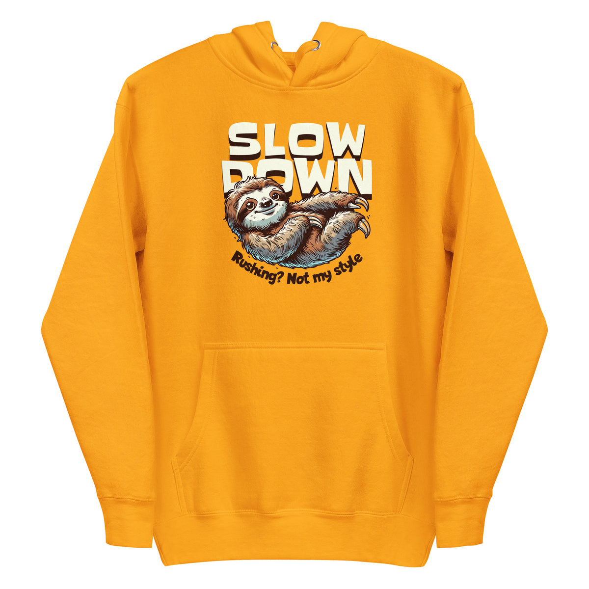 Shop Unique Funny Slow Down Sloth Hoodie for Casual Wear—a cozy, humorous layer designed for relaxed weekends, errands, and everyday comfort. Embrace laid-back style with a Funny Slow Down Sloth Hoodie for Casual Wear, featuring a playful design and cozy comfort for everyday outings. Add humor to your wardrobe with a Funny Slow Down Sloth Hoodie for Casual Wear, perfect for lounging, casual plans, and gifting sloth fans.
