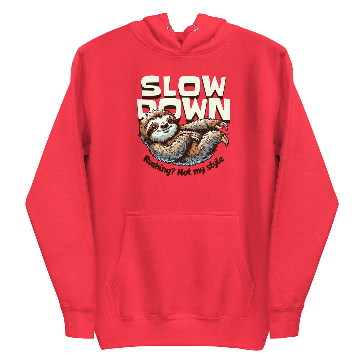 Shop Unique Funny Slow Down Sloth Hoodie for Casual Wear—a cozy, humorous layer designed for relaxed weekends, errands, and everyday comfort. Embrace laid-back style with a Funny Slow Down Sloth Hoodie for Casual Wear, featuring a playful design and cozy comfort for everyday outings. Add humor to your wardrobe with a Funny Slow Down Sloth Hoodie for Casual Wear, perfect for lounging, casual plans, and gifting sloth fans.