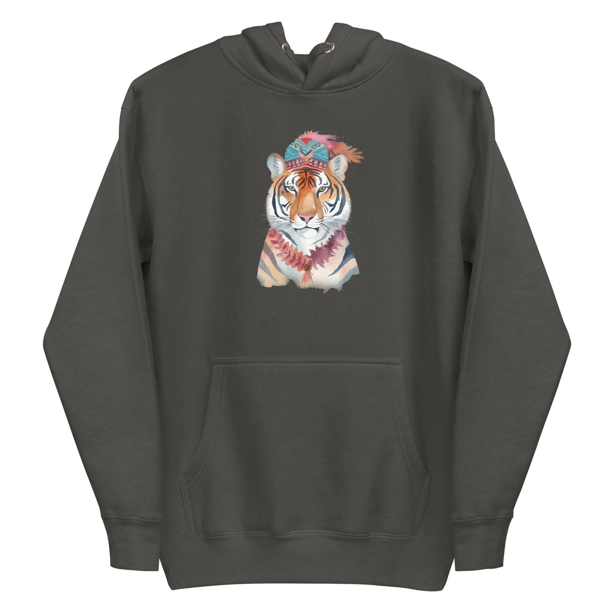 Shop Unique Bold Colorful Watercolor Bohemian Tiger Hoodie Casual Wear for a striking, comfortable layer that brightens everyday outfits. Express your wild side in Bold Colorful Watercolor Bohemian Tiger Hoodie Casual Wear, an eye-catching choice for relaxed style. Buy the Bold Colorful Watercolor Bohemian Tiger Hoodie Casual Wear, blending vivid art, cozy comfort, and free-spirited style.