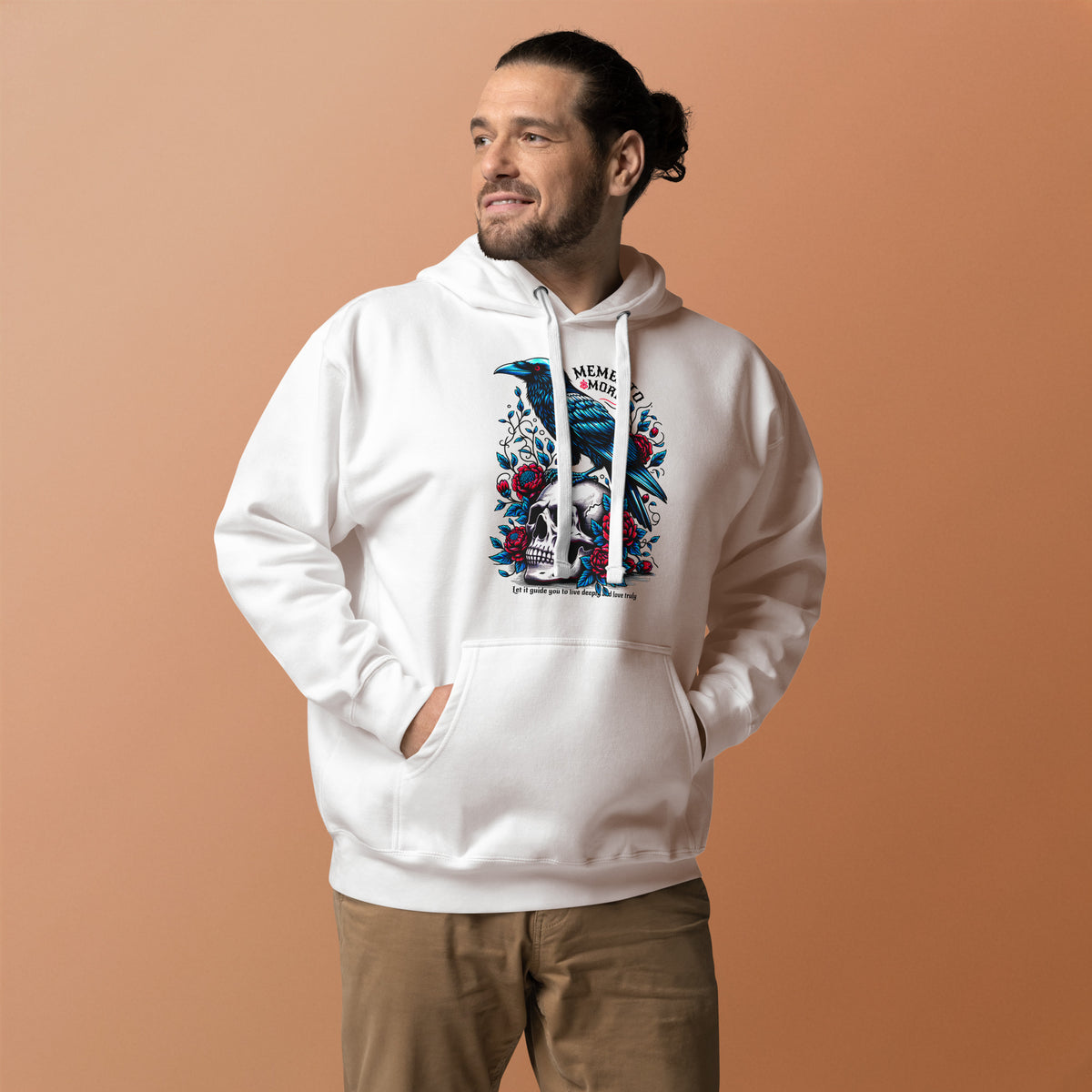 Gothic Raven Skull Unisex Premium Pullover Hoodie Casual Wear Make your wardrobe darker with the Gothic Raven Skull Unisex Premium Pullover Hoodie, designed for fans of raven and skull art. Express your gothic edge in the Gothic Raven Skull Unisex Premium Pullover Hoodie—a bold unisex layer for cool days and casual outfits. Shop the Gothic Raven Skull Unisex Premium Pullover Hoodie, blending dark alternative style with cozy comfort for everyday statement looks.