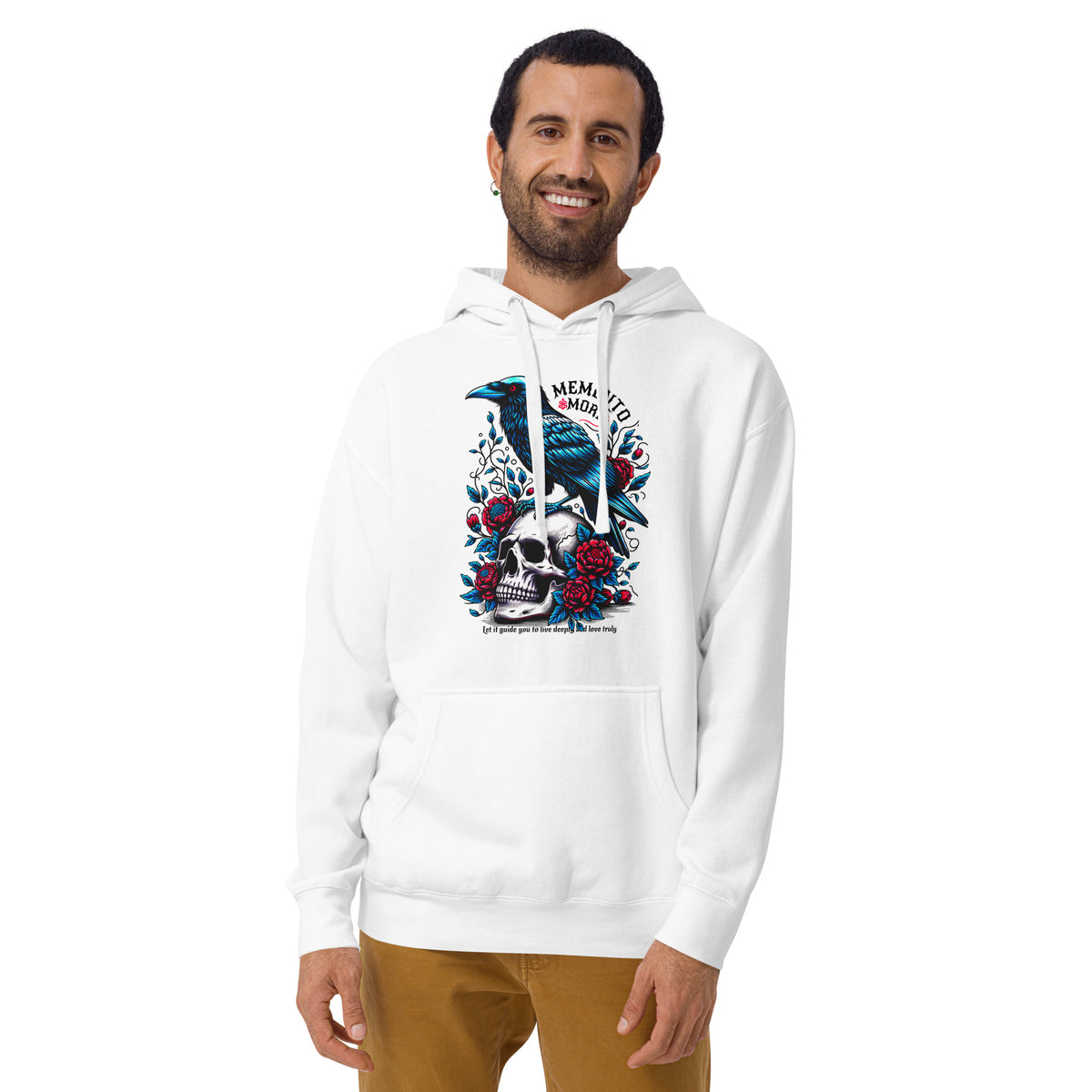 Gothic Raven Skull Unisex Premium Pullover Hoodie Casual Wear Make your wardrobe darker with the Gothic Raven Skull Unisex Premium Pullover Hoodie, designed for fans of raven and skull art. Express your gothic edge in the Gothic Raven Skull Unisex Premium Pullover Hoodie—a bold unisex layer for cool days and casual outfits. Shop the Gothic Raven Skull Unisex Premium Pullover Hoodie, blending dark alternative style with cozy comfort for everyday statement looks.