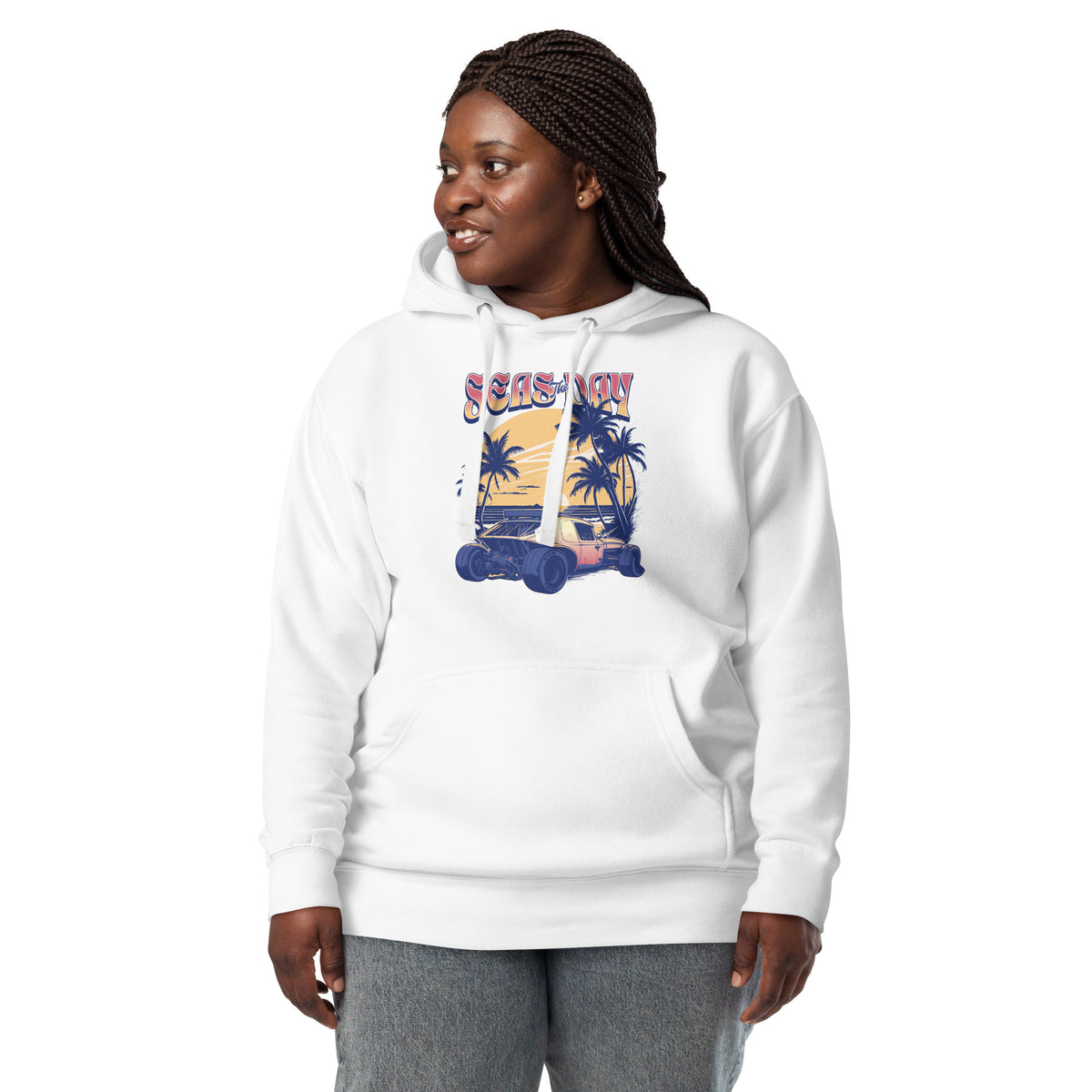 Shop unique Coastal Seas The Day Motto Hoodie for Casual Wear, featuring soft comfort, an easygoing fit, and laid-back style for every day. Refresh your wardrobe with the Coastal Seas The Day Motto Hoodie for Casual Wear, designed for effortless everyday layering and casual style. Buy the Coastal Seas The Day Motto Hoodie for Casual Wear—a cozy, versatile layer with relaxed style for beach days, errands, and more.