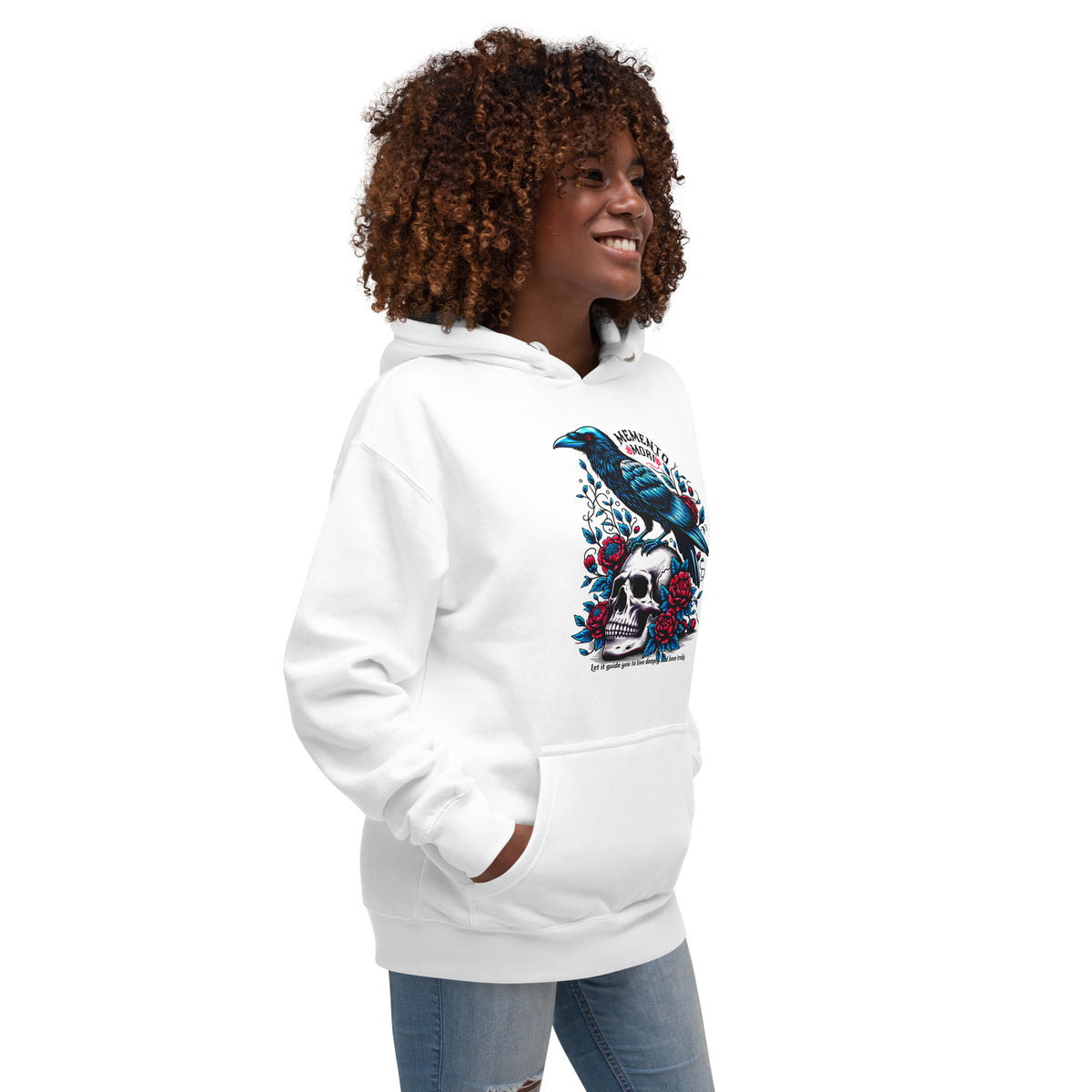 Gothic Raven Skull Unisex Premium Pullover Hoodie Casual Wear Make your wardrobe darker with the Gothic Raven Skull Unisex Premium Pullover Hoodie, designed for fans of raven and skull art. Express your gothic edge in the Gothic Raven Skull Unisex Premium Pullover Hoodie—a bold unisex layer for cool days and casual outfits. Shop the Gothic Raven Skull Unisex Premium Pullover Hoodie, blending dark alternative style with cozy comfort for everyday statement looks.