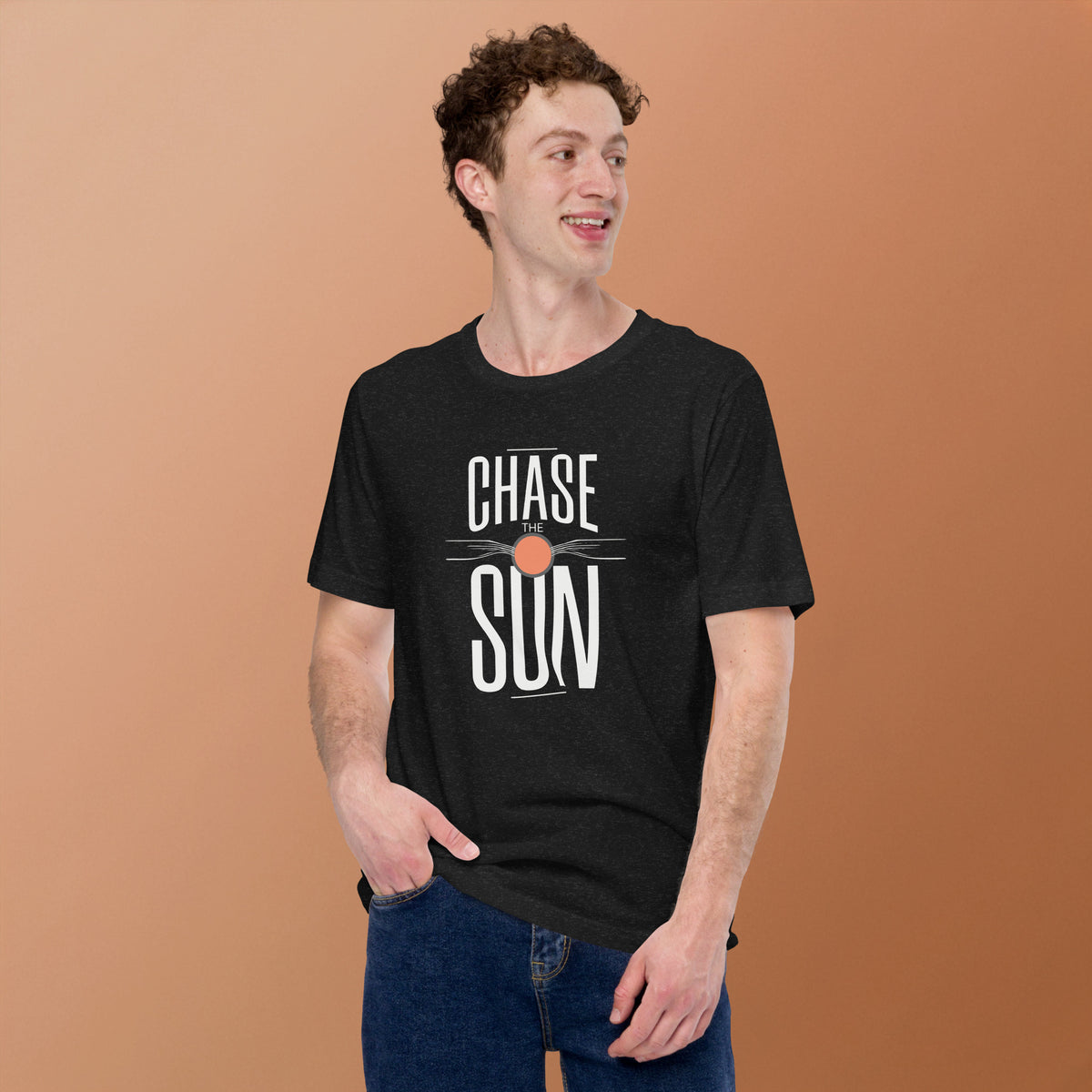 Chase the Sun Minimalist Lettering Graphic T-Shirt Casual Wear Make every day feel brighter in the Chase the Sun Minimalist Lettering Graphic T-Shirt, a simple statement tee with relaxed style. Refresh your casual wardrobe with the Chase the Sun Minimalist Lettering Graphic T-Shirt, featuring a clean design and laid-back appeal. Buy Chase the Sun Minimalist Lettering Graphic T-Shirt delivers clean, sun-soaked style for everyday wear. Shop this effortless graphic tee today.