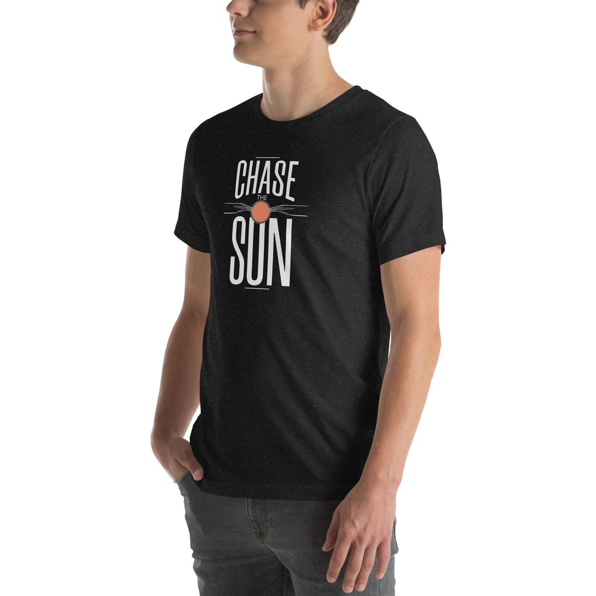 Chase the Sun Minimalist Lettering Graphic T-Shirt Casual Wear Make every day feel brighter in the Chase the Sun Minimalist Lettering Graphic T-Shirt, a simple statement tee with relaxed style. Refresh your casual wardrobe with the Chase the Sun Minimalist Lettering Graphic T-Shirt, featuring a clean design and laid-back appeal. Buy Chase the Sun Minimalist Lettering Graphic T-Shirt delivers clean, sun-soaked style for everyday wear. Shop this effortless graphic tee today.
