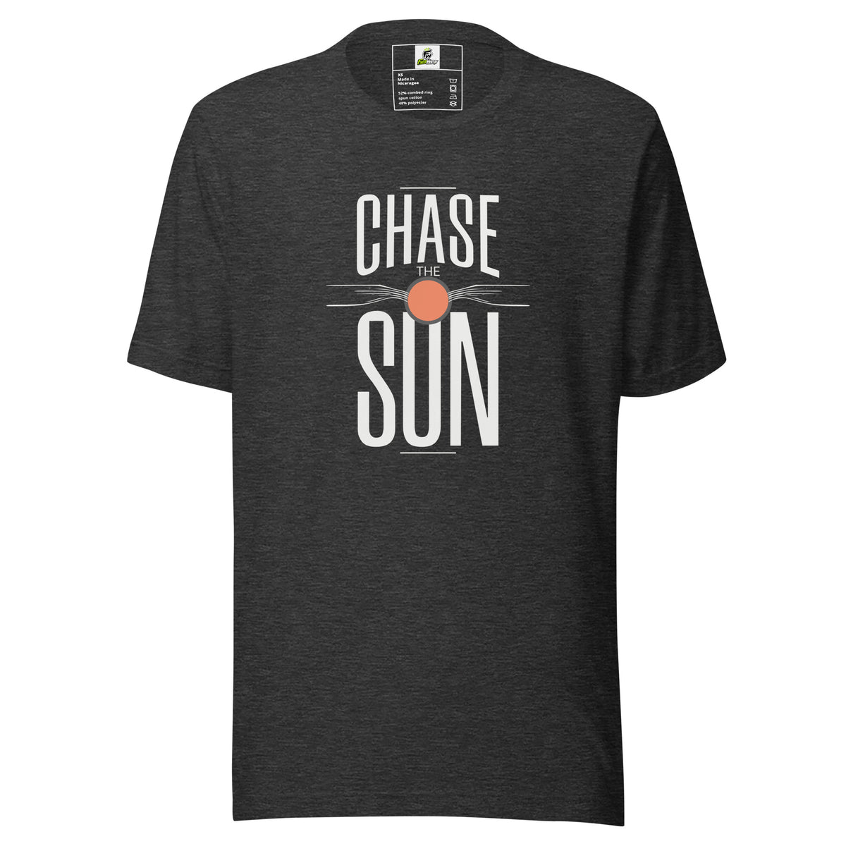 Chase the Sun Minimalist Lettering Graphic T-Shirt Casual Wear Make every day feel brighter in the Chase the Sun Minimalist Lettering Graphic T-Shirt, a simple statement tee with relaxed style. Refresh your casual wardrobe with the Chase the Sun Minimalist Lettering Graphic T-Shirt, featuring a clean design and laid-back appeal. Buy Chase the Sun Minimalist Lettering Graphic T-Shirt delivers clean, sun-soaked style for everyday wear. Shop this effortless graphic tee today.