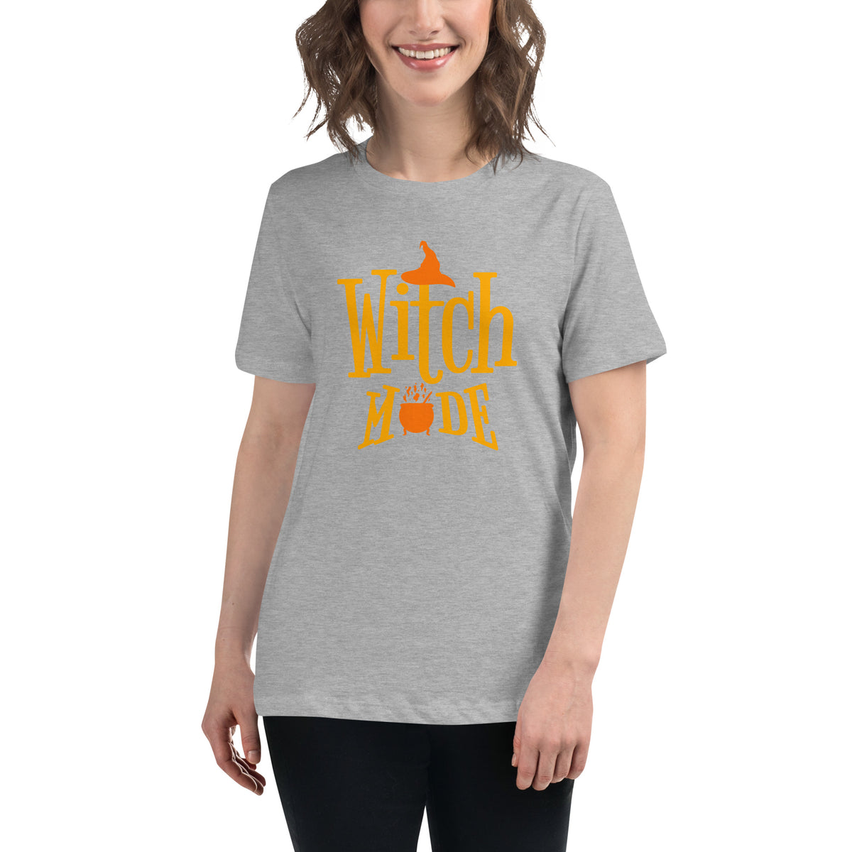 Witch Mode Women's Relaxed Fit Graphic T-Shirt Casual Wear Embrace your mystical side with the Witch Mode Women's Relaxed Fit Graphic T-Shirt, designed for everyday comfort and spellbinding style. Shop the Witch Mode Women's Relaxed Fit Graphic T-Shirt for a soft, easygoing look that brings bold witchy vibes to any outfit. Buy the Witch Mode Women's Relaxed Fit Graphic T-Shirt—a comfy, statement-making tee for casual days, coven nights, and more.