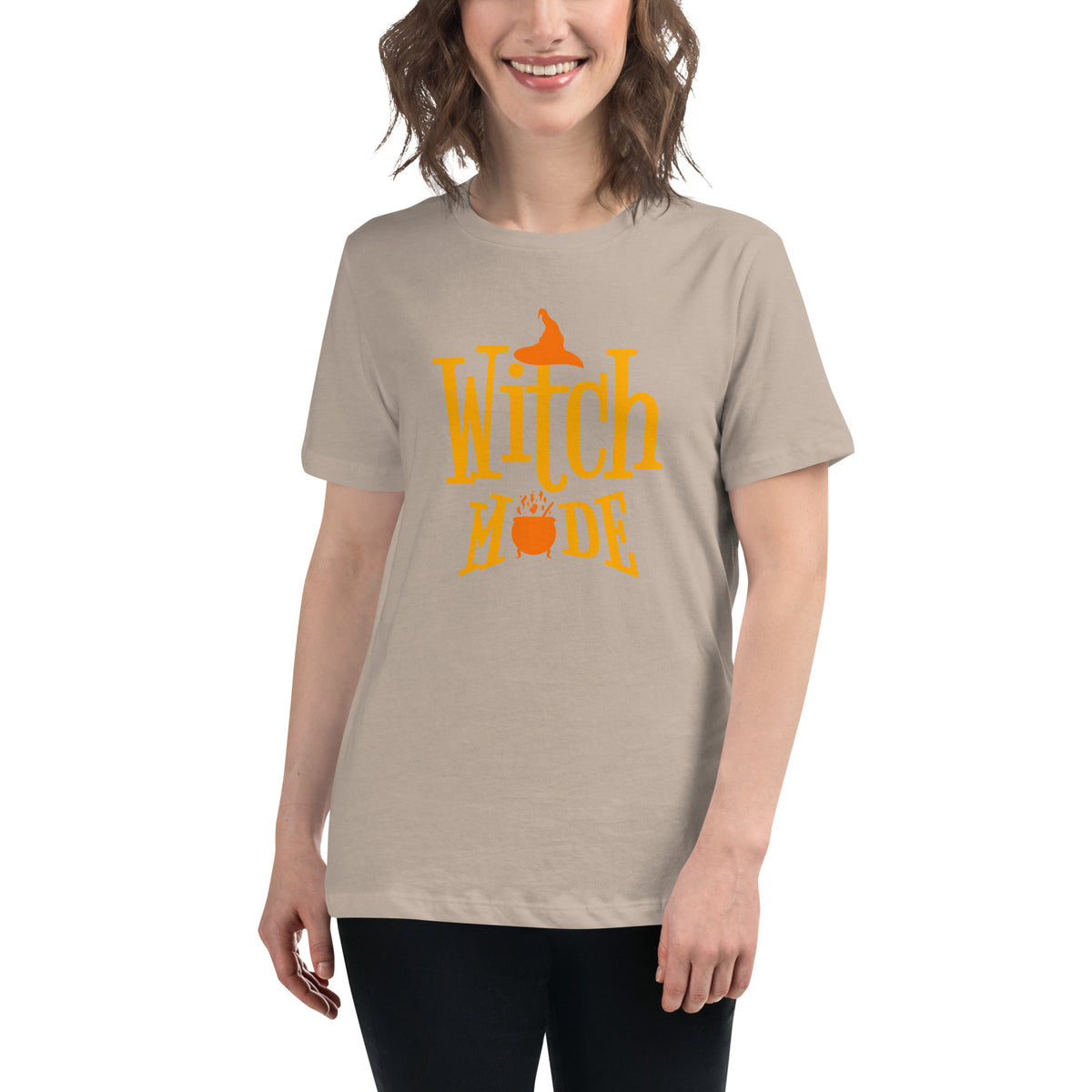Witch Mode Women's Relaxed Fit Graphic T-Shirt Casual Wear Embrace your mystical side with the Witch Mode Women's Relaxed Fit Graphic T-Shirt, designed for everyday comfort and spellbinding style. Shop the Witch Mode Women's Relaxed Fit Graphic T-Shirt for a soft, easygoing look that brings bold witchy vibes to any outfit. Buy the Witch Mode Women's Relaxed Fit Graphic T-Shirt—a comfy, statement-making tee for casual days, coven nights, and more.