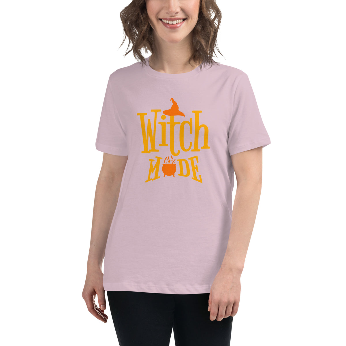 Witch Mode Women's Relaxed Fit Graphic T-Shirt Casual Wear Embrace your mystical side with the Witch Mode Women's Relaxed Fit Graphic T-Shirt, designed for everyday comfort and spellbinding style. Shop the Witch Mode Women's Relaxed Fit Graphic T-Shirt for a soft, easygoing look that brings bold witchy vibes to any outfit. Buy the Witch Mode Women's Relaxed Fit Graphic T-Shirt—a comfy, statement-making tee for casual days, coven nights, and more.