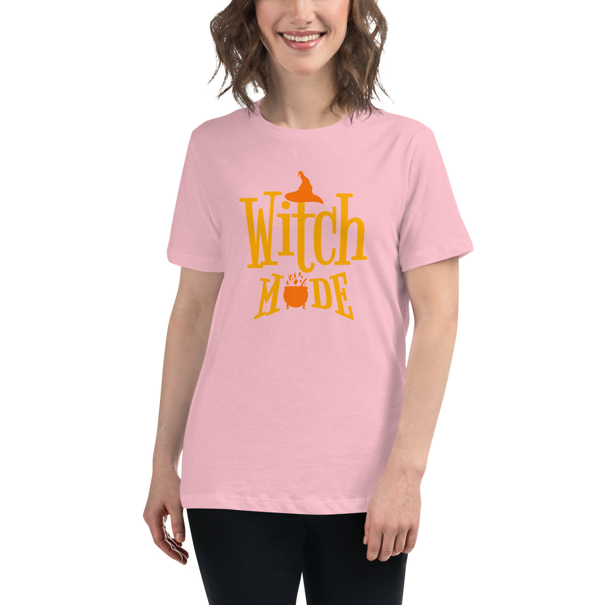 Witch Mode Women's Relaxed Fit Graphic T-Shirt Casual Wear Embrace your mystical side with the Witch Mode Women's Relaxed Fit Graphic T-Shirt, designed for everyday comfort and spellbinding style. Shop the Witch Mode Women's Relaxed Fit Graphic T-Shirt for a soft, easygoing look that brings bold witchy vibes to any outfit. Buy the Witch Mode Women's Relaxed Fit Graphic T-Shirt—a comfy, statement-making tee for casual days, coven nights, and more.