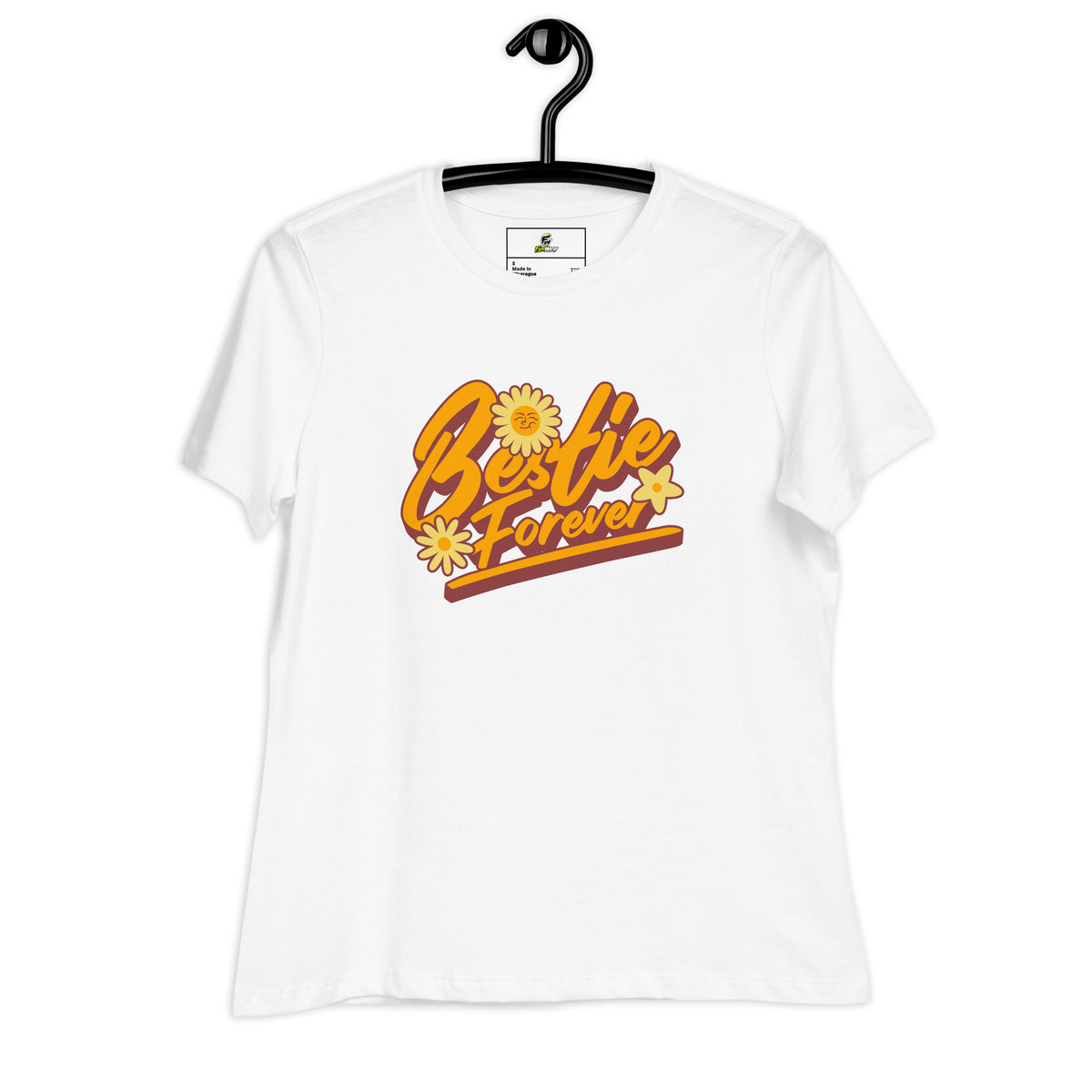 Shop Bestie Forever Friendship Women's Relaxed T-Shirt Casual Wear for a soft, casual look that makes a thoughtful gift for your favorite friend. Show your friendship pride in the Bestie Forever Friendship Women's Relaxed T-Shirt—an everyday essential for matching bestie moments. Celebrate your closest bond with the Bestie Forever Friendship Women's Relaxed T-Shirt, designed for easy comfort and heartfelt style.