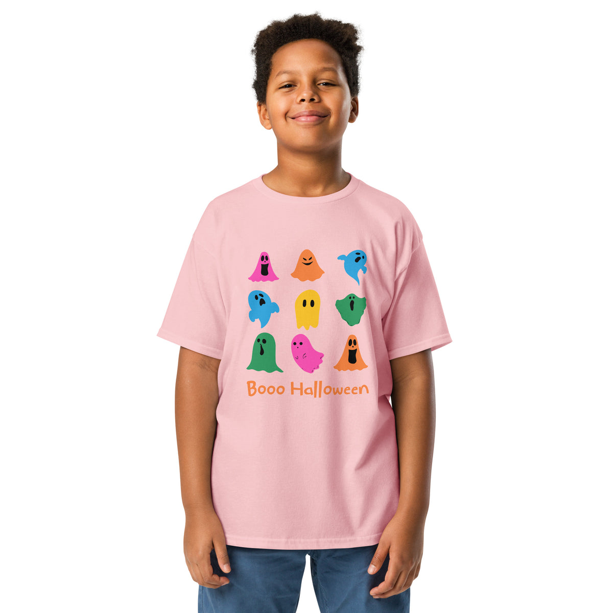 Ghost Halloween Colorful Youth Classic T-Shirt Casual Wear Shop the Ghost Halloween Colorful Youth Classic T-Shirt Casual Wear, a fun, comfy pick for kids' spooky season outfits and everyday style. Get the Ghost Halloween Colorful Youth Classic T-Shirt Casual Wear for a bright, comfortable addition to Halloween parties, school, and casual days. Buy the Ghost Halloween Colorful Youth Classic T-Shirt Casual Wear, featuring a vibrant spooky look made for playful fall adventures.