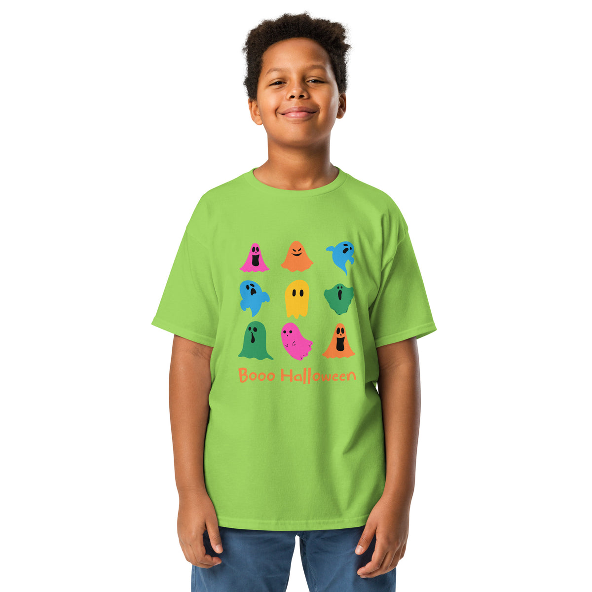 Ghost Halloween Colorful Youth Classic T-Shirt Casual Wear Shop the Ghost Halloween Colorful Youth Classic T-Shirt Casual Wear, a fun, comfy pick for kids' spooky season outfits and everyday style. Get the Ghost Halloween Colorful Youth Classic T-Shirt Casual Wear for a bright, comfortable addition to Halloween parties, school, and casual days. Buy the Ghost Halloween Colorful Youth Classic T-Shirt Casual Wear, featuring a vibrant spooky look made for playful fall adventures.