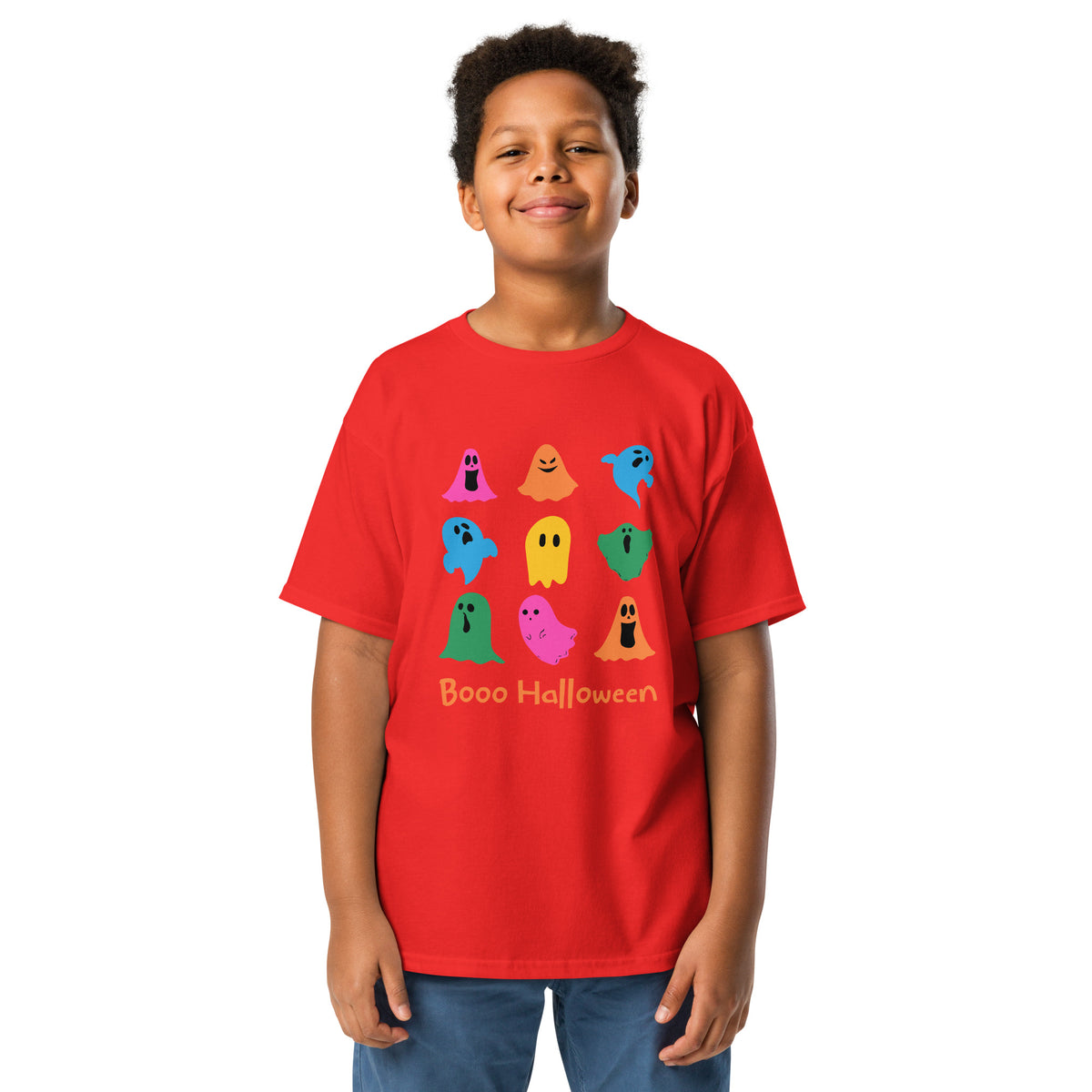 Ghost Halloween Colorful Youth Classic T-Shirt Casual Wear Shop the Ghost Halloween Colorful Youth Classic T-Shirt Casual Wear, a fun, comfy pick for kids' spooky season outfits and everyday style. Get the Ghost Halloween Colorful Youth Classic T-Shirt Casual Wear for a bright, comfortable addition to Halloween parties, school, and casual days. Buy the Ghost Halloween Colorful Youth Classic T-Shirt Casual Wear, featuring a vibrant spooky look made for playful fall adventures.